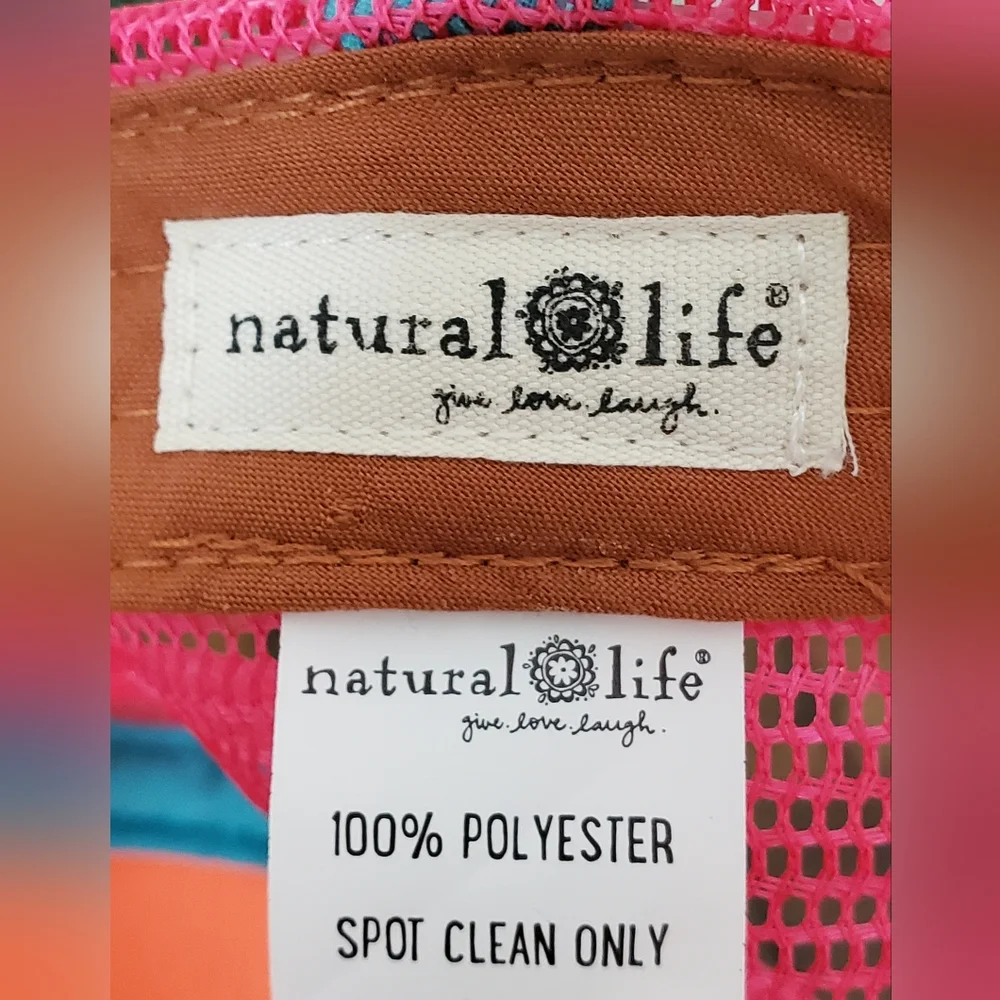 Natural Life Waves Trucker Hat NWOT - Picture 2 of 5